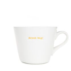 Bucket mug Dream big! / Keith Brymer Jones